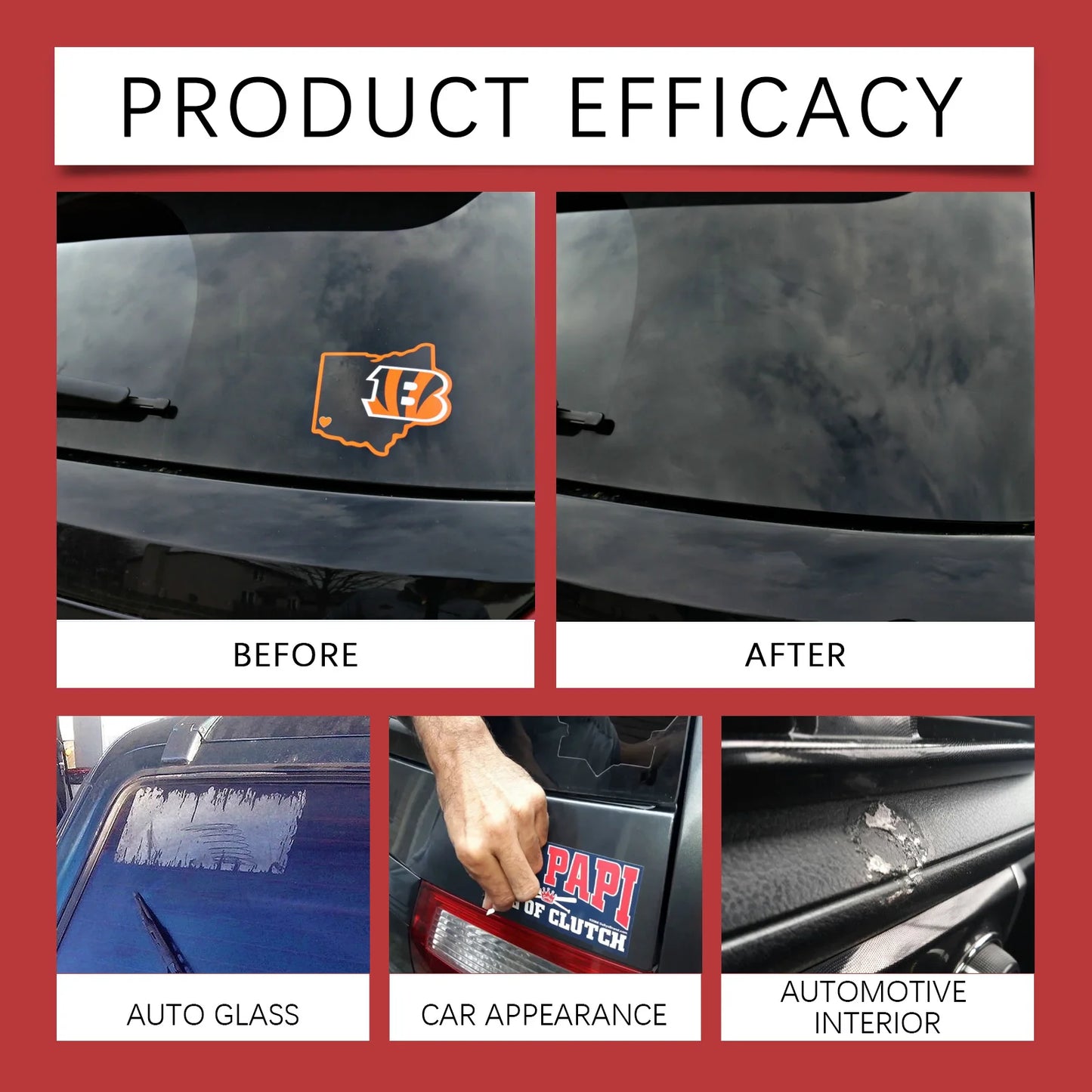 Automotive Adhesive Remover Spray Kit | Car Decal Glue Cleaner