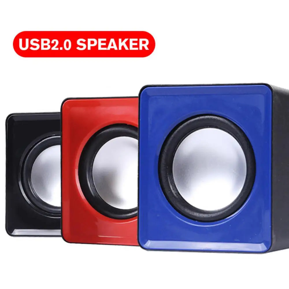AyeBeau Mini USB Stereo Speakers for PC, Laptop & Desktop
