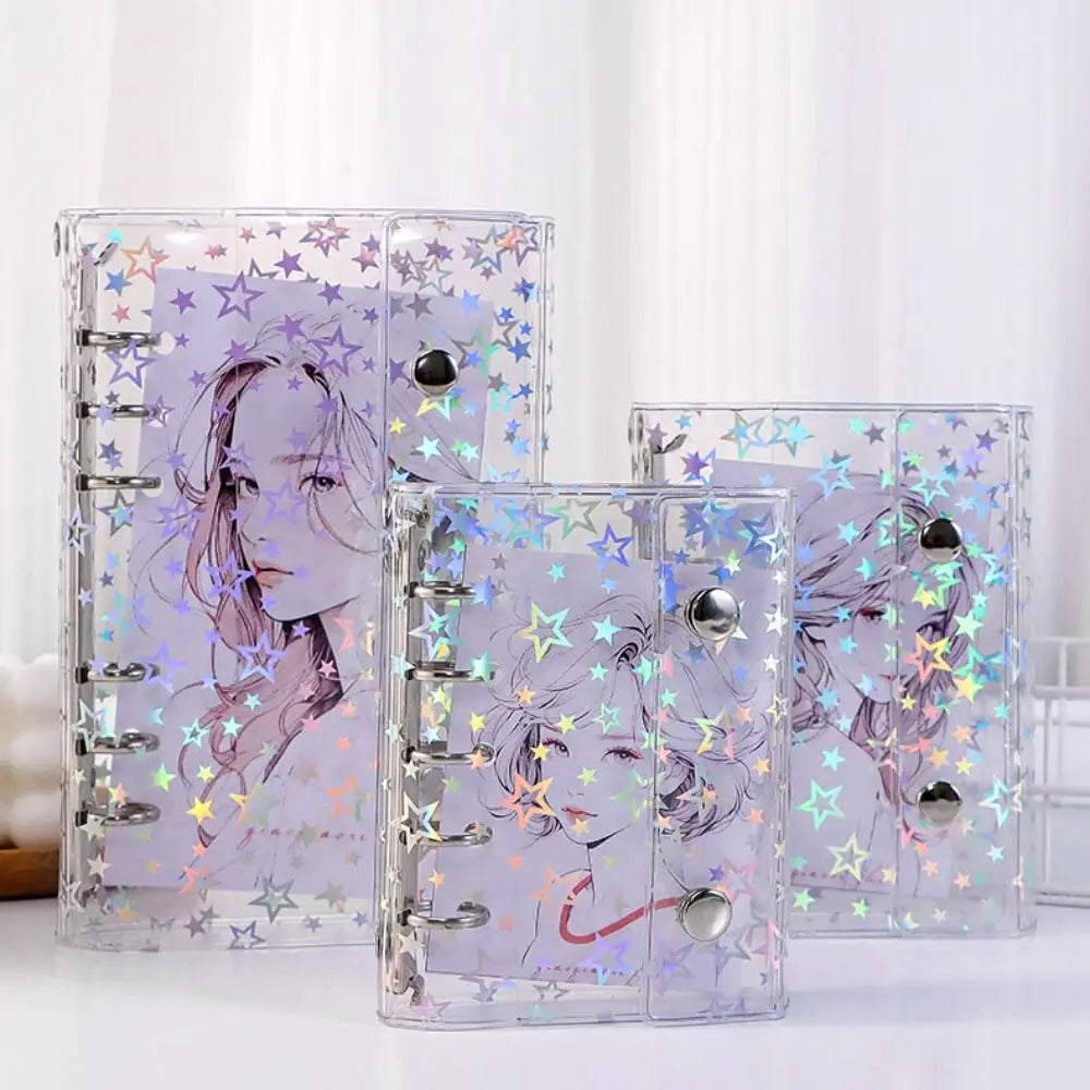 Waterproof Money Savings Challenge Binder PVC Cover Button Closure Envelope Savings Challenges Book Transparent Portable Peaceful Pleasures Health and Wellness
