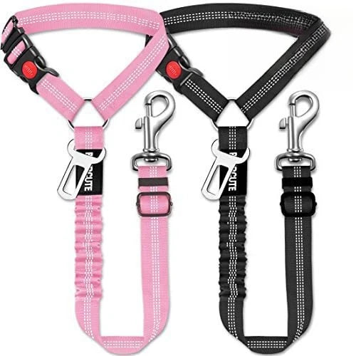 Pet Supplies High Quality Dog Leash Dog Walking Leash Automatic Retractable Ring Buckle Pet Car Seat Belt Adjustable Length Peaceful Pleasures Health and Wellness