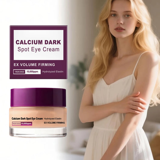 Calcium Eye Cream Deep Hydration Reduce Wrinkles Fade Fine Lines Dark Circle Fat Bags Lifting Firming Smooth Nourish Skin Care Peaceful Pleasures Health and Wellness