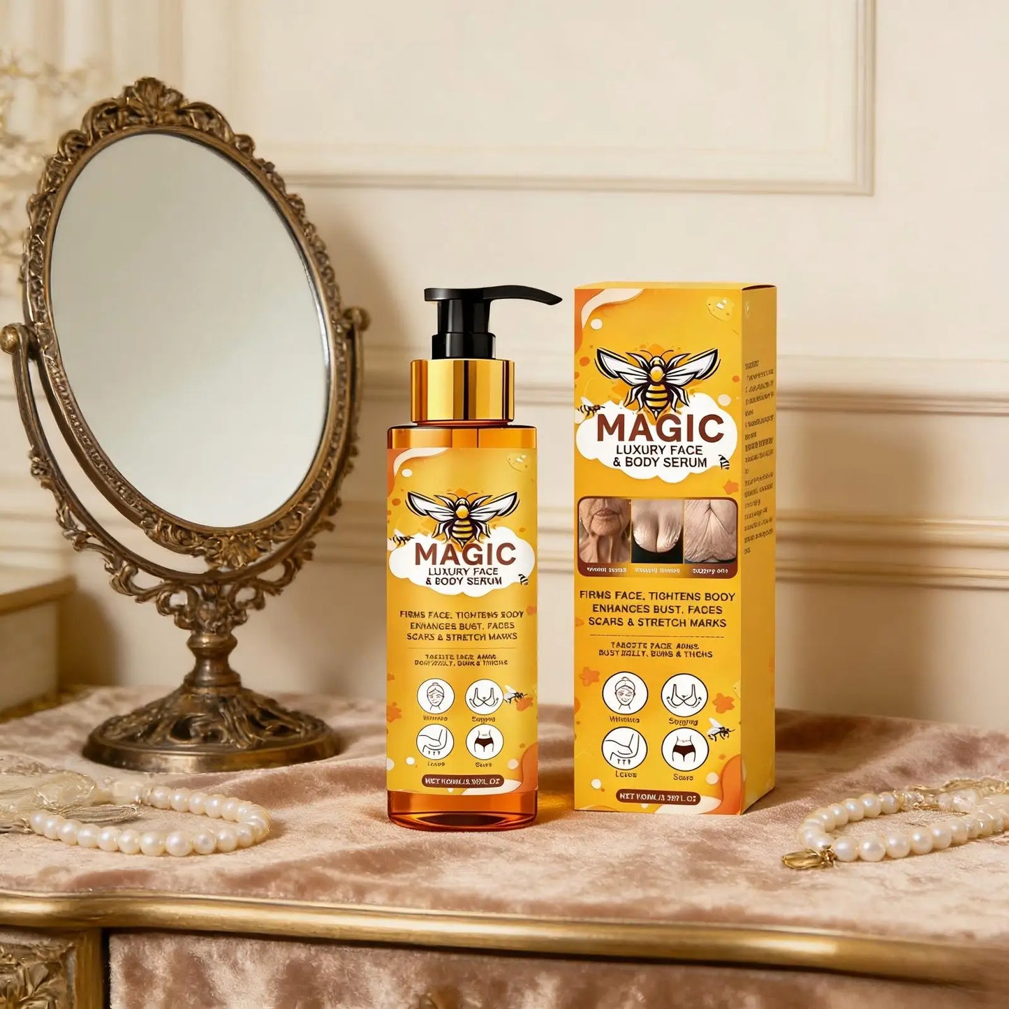 Bee Venom Body Serum for Anti-Aging and Elasticity Peaceful Pleasures Health and Wellness
