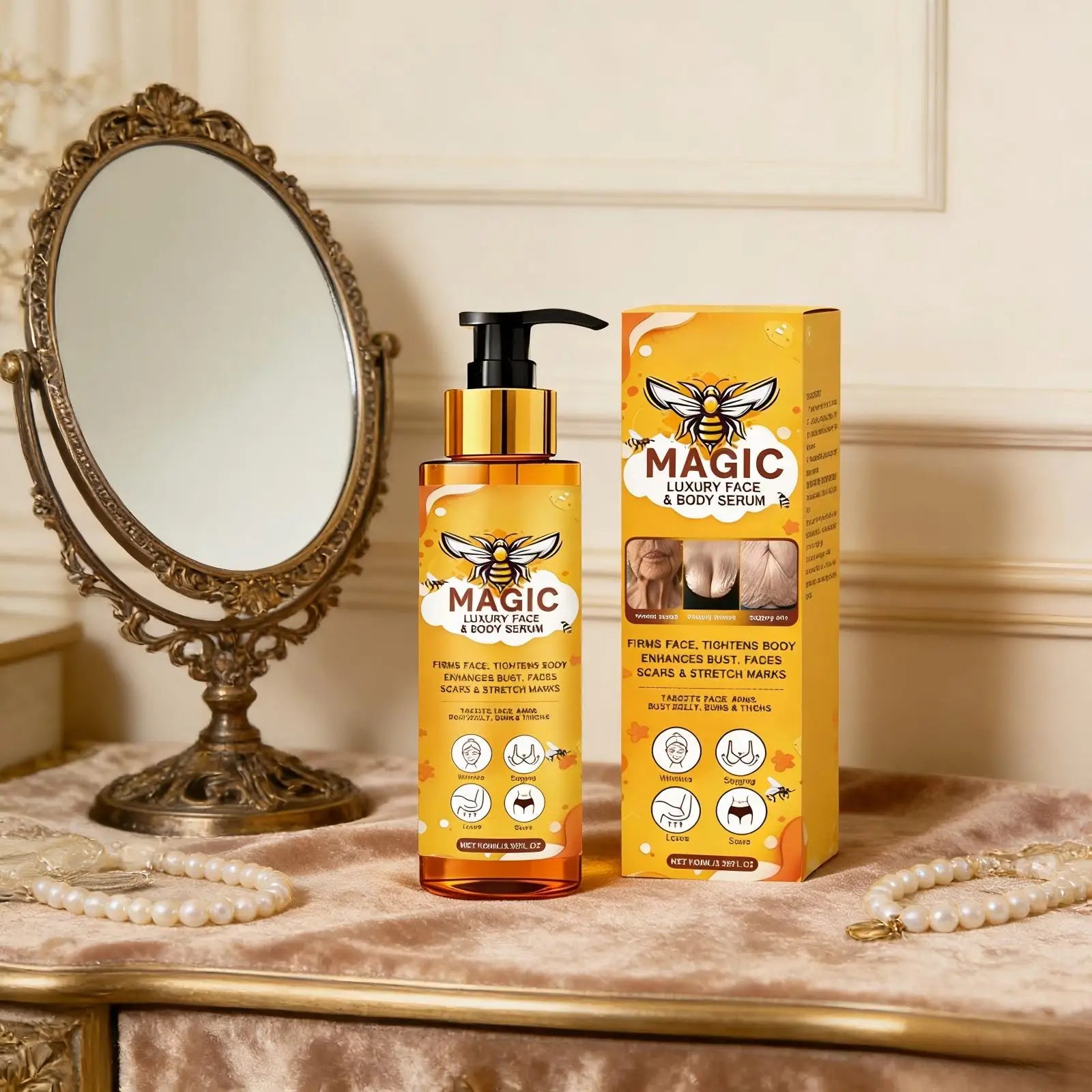 Bee Venom Body Serum for Anti-Aging and Elasticity Peaceful Pleasures Health and Wellness