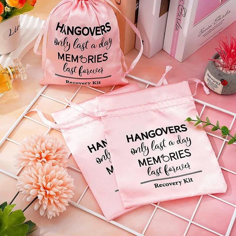 5-Pack Hangover Survival Kit Bags | Bachelorette Party Gift