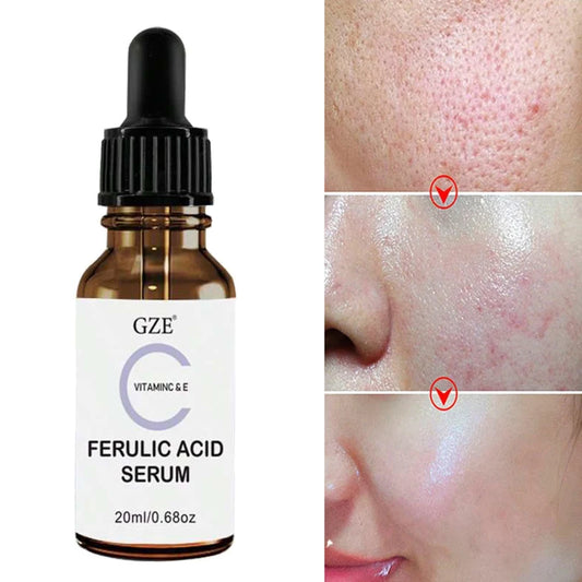 GZE Ferulic Serum – Vitamin C & E Skin Brightening Face Essence Brightening Face Serum Peaceful Pleasures Health and Wellness