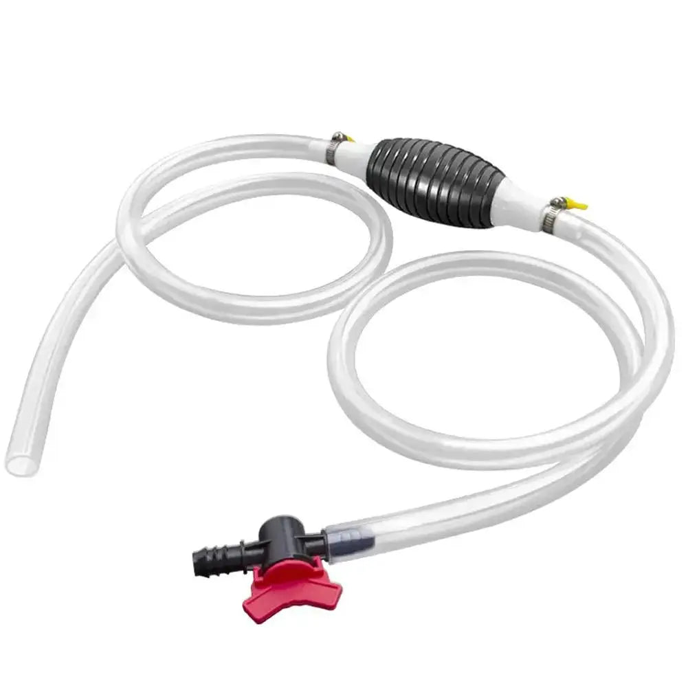 2M PVC Handy Manual Gas Oil Pump Car Fuel Pump Hand Straw Pump For Liquid Gasoline Tuning Fuel Gasoline Diesel Pump Durable Peaceful Pleasures Health and Wellness