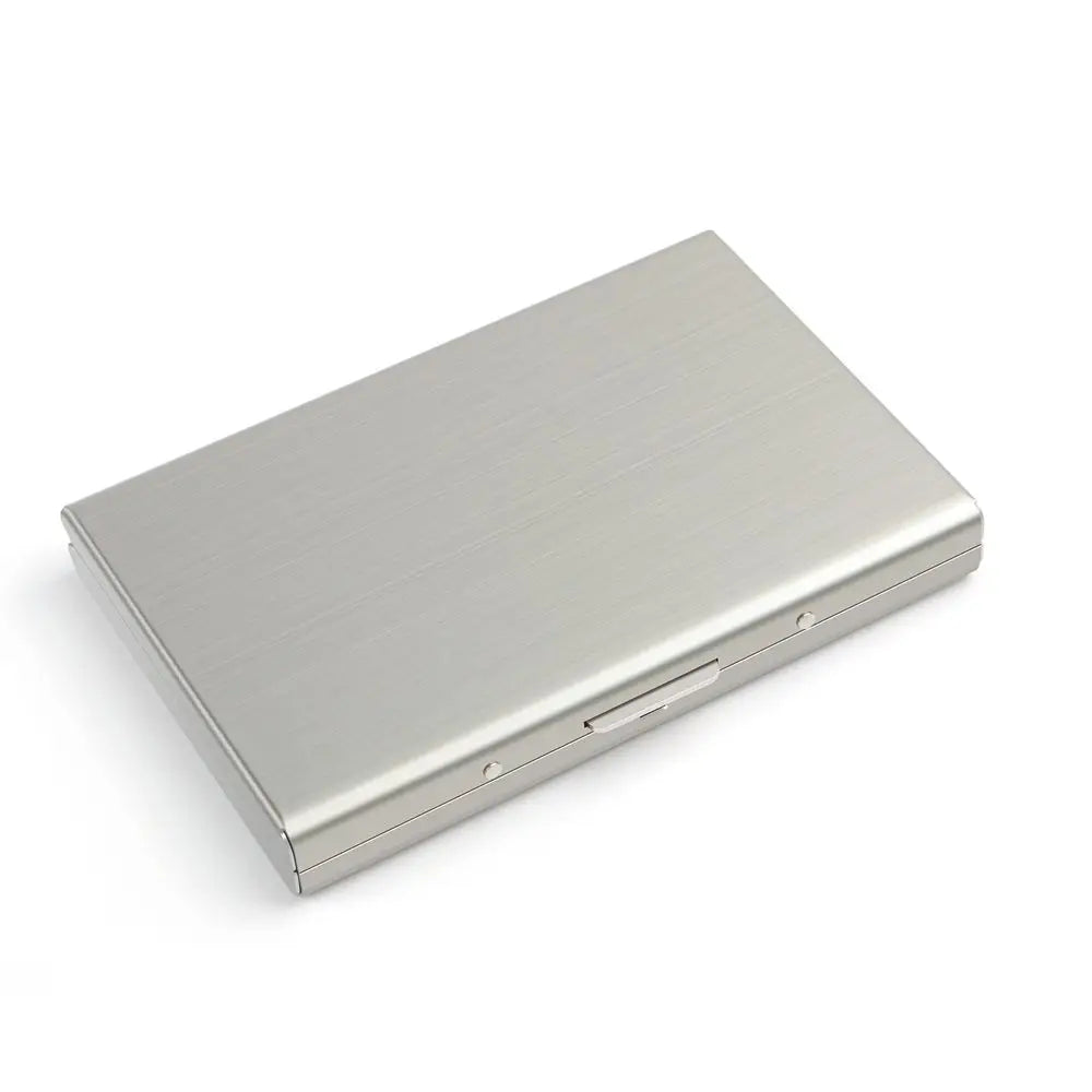 RFID Blocking Card Holder – Slim Metal Business Card Case