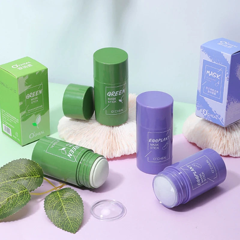 Green Tea Mud Mask Stick – Pore Minimizing & Deep Cleansing