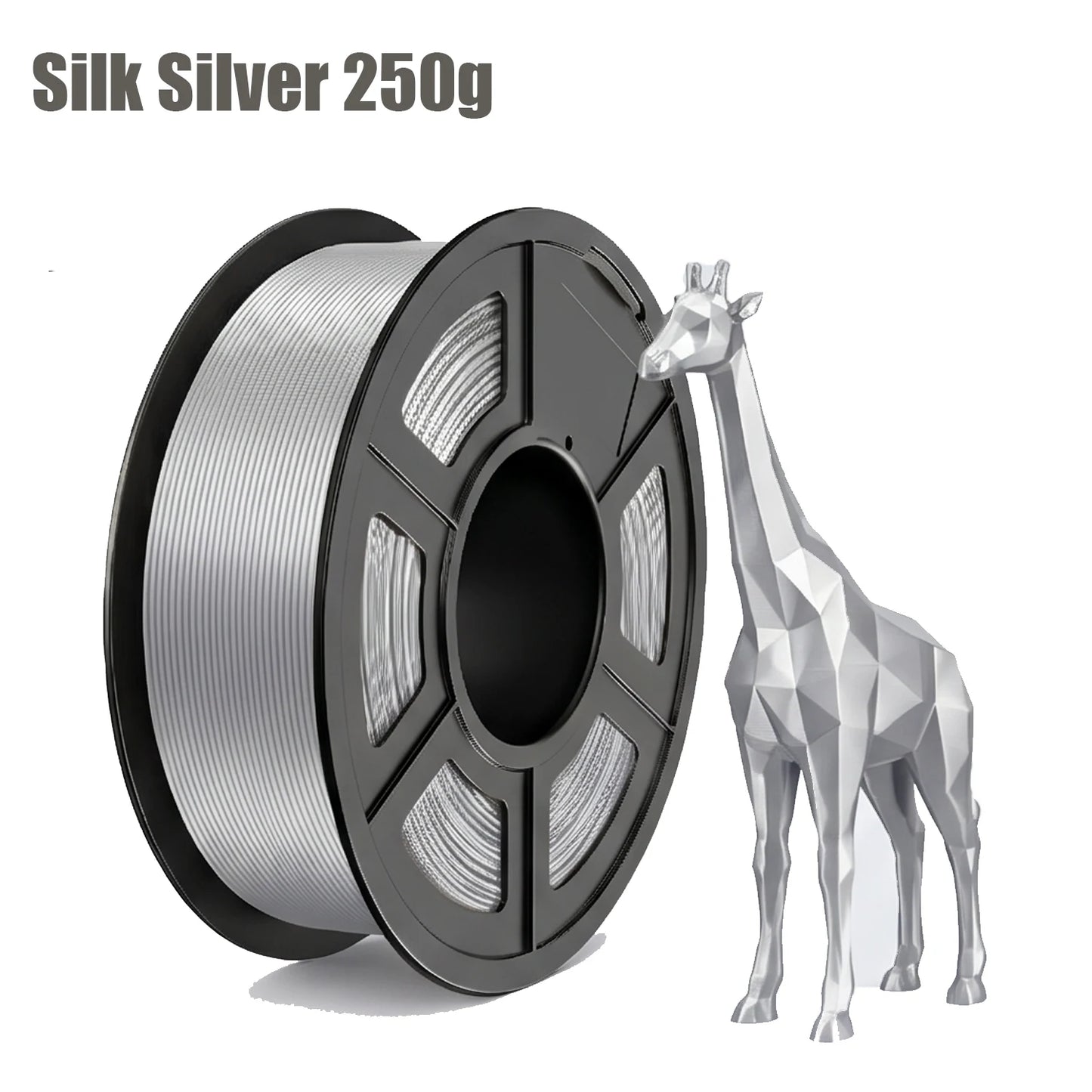 DINGSUN 3D Silk Gold PLA Filament 1.75mm – Glossy Shiny Spool