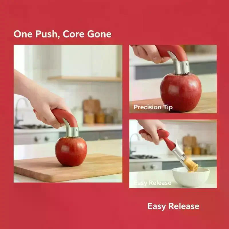 Stainless Steel Fruit Corer & Pineapple Core Remover Tool Fruit Corer Tool Peaceful Pleasures Health and Wellness