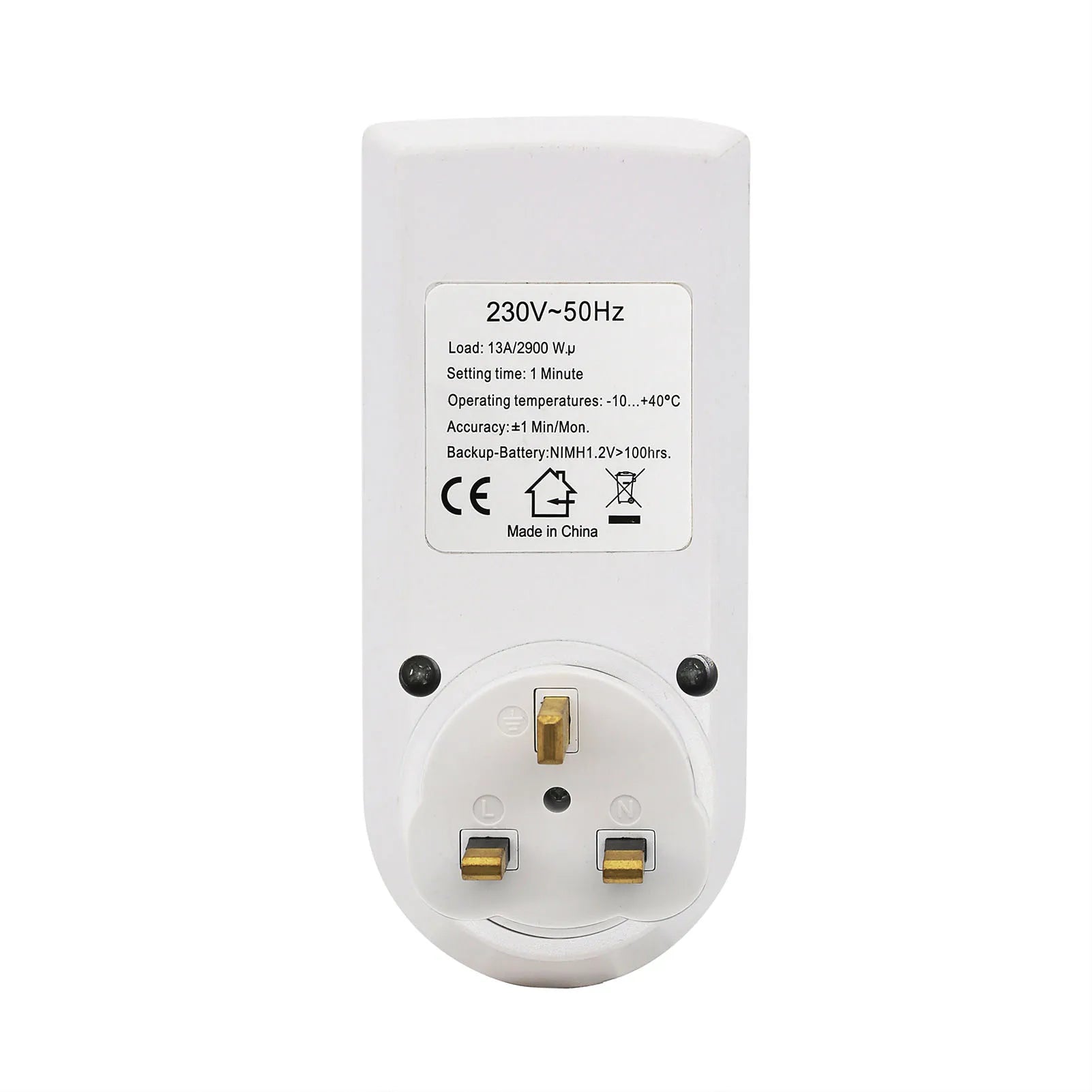 Digital Timer Switch Socket Digital Electronic Timer Switch LCD Display Plug in Programmable Time Switch Energy Peaceful Pleasures Health and Wellness