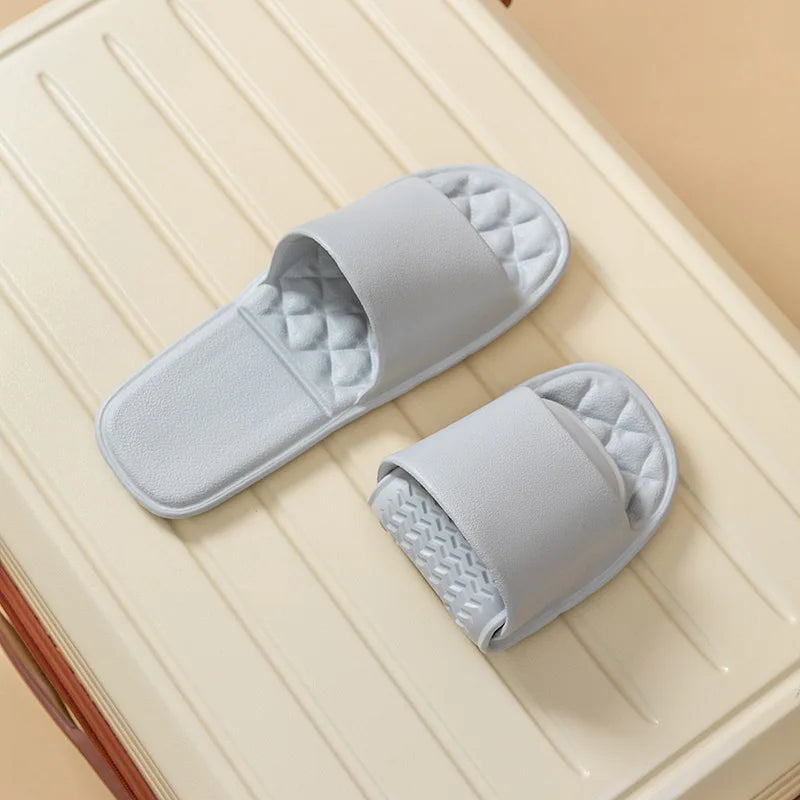 Foldable EVA Travel Slippers – Anti-Slip Quick-Dry Indoor Slides