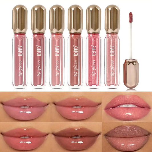 Mirror Pearl Lip Gloss – Waterproof Glitter Lip Tint & Glaze Glitter Lip Gloss Peaceful Pleasures Health and Wellness