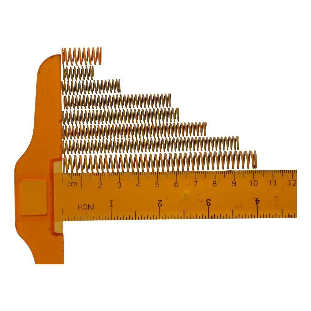 3D Printer Die Springs 8/10mm Yellow Light Load – 2pcs