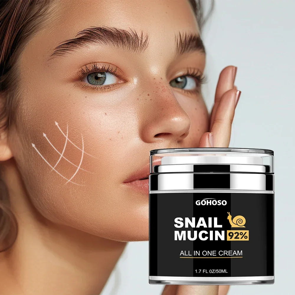 ENVISHA Snail Mucus Face Cream – Firming & Anti-Aging Moisturizer Peaceful Pleasures Health and Wellness
