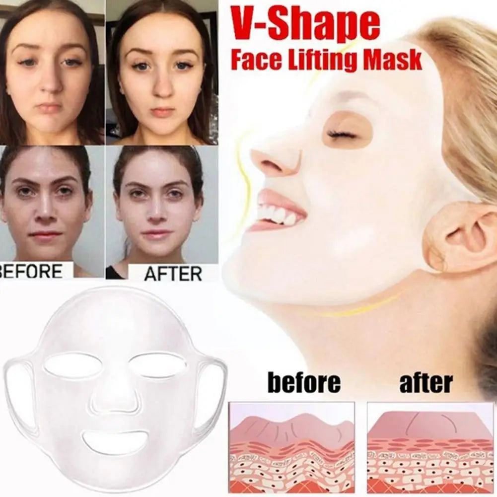 Reusable Silicone Face Mask Cover – Moisturizing & Firming