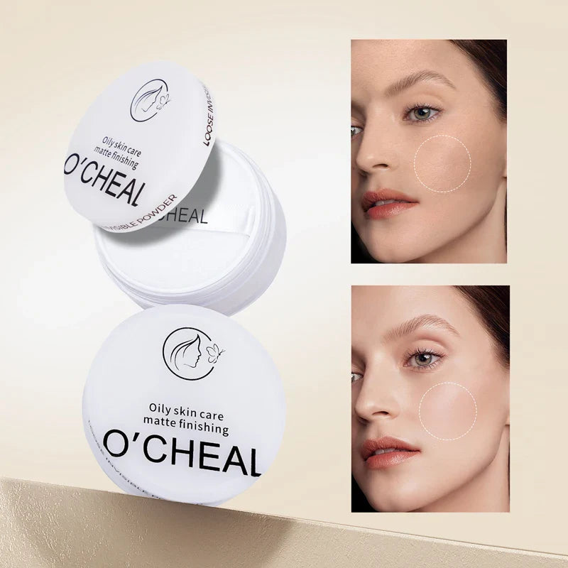 O'CHEAL Loose Setting Powder – Oil Control Matte Finish 12g