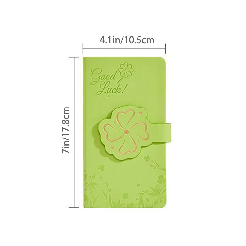 Flower Magnetic Suction Buckle Handle Ledger Blank Inner Pages Small