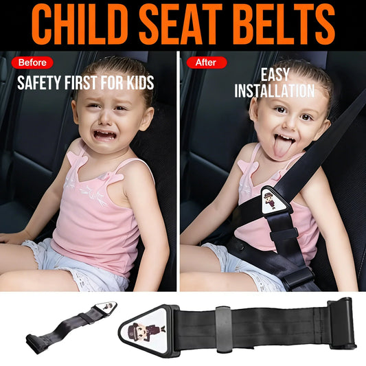 Kids Seat Belt Adjuster – Child Shoulder Guard Safety Clip Seat Belt Adjuster Oasis Select