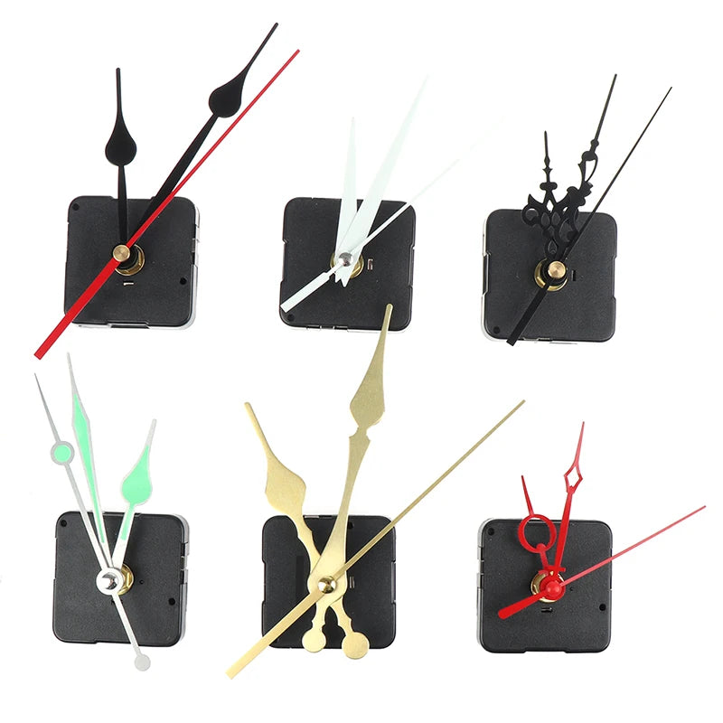 High Quality Classic Silent Cross Stitch Quartz Clock Movement Mechanism DIY Kit Powered Tool Peaceful Pleasures Health and Wellness