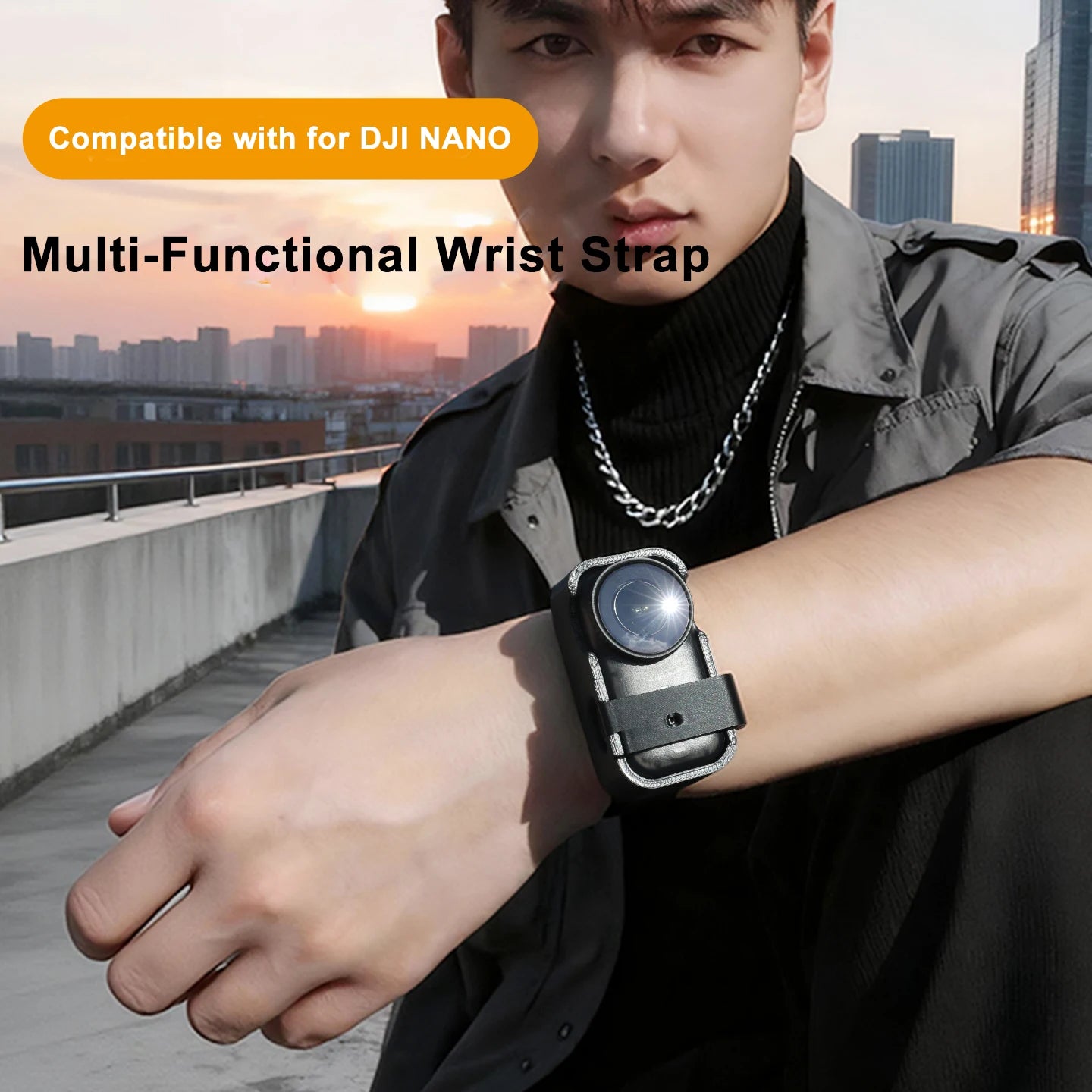 Hand Wrist Band Strap For DJI Osmo Nano Sports Camera Mount Adjustable Wristband For DJI Osmo Nano Camera Accessories Peaceful Pleasures Health and Wellness