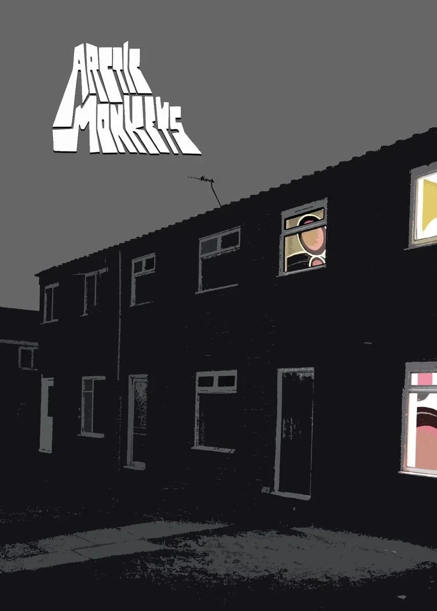 Arctic Monkeys Vintage Rock Band Canvas Wall Art Poster | Unframed