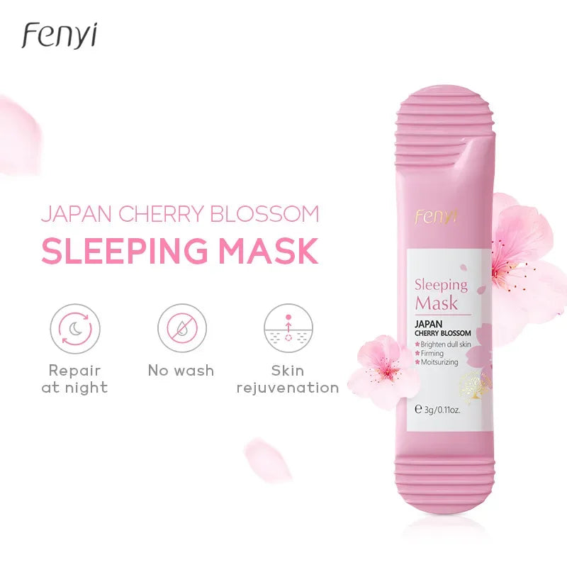 LAIKOU Sakura Overnight Leave-On Mask – Anti-Aging & Hydrating 3g Peaceful Pleasures Health and Wellness