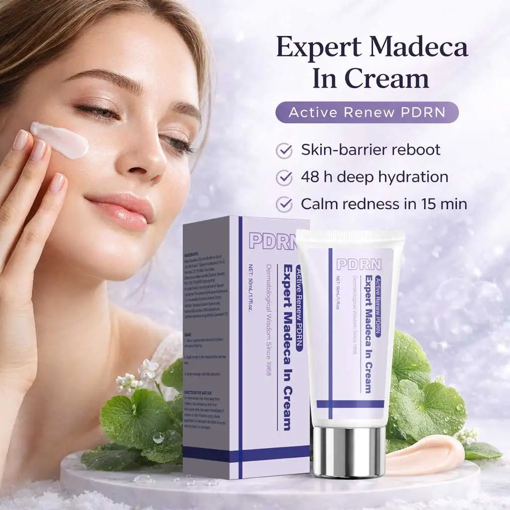 Centella Face Cream Deep Hydration Renew PDRN Cream 50ml, Soothes and Firms The Skin,Moisturizing PDRN Cream for Women Peaceful Pleasures Health and Wellness