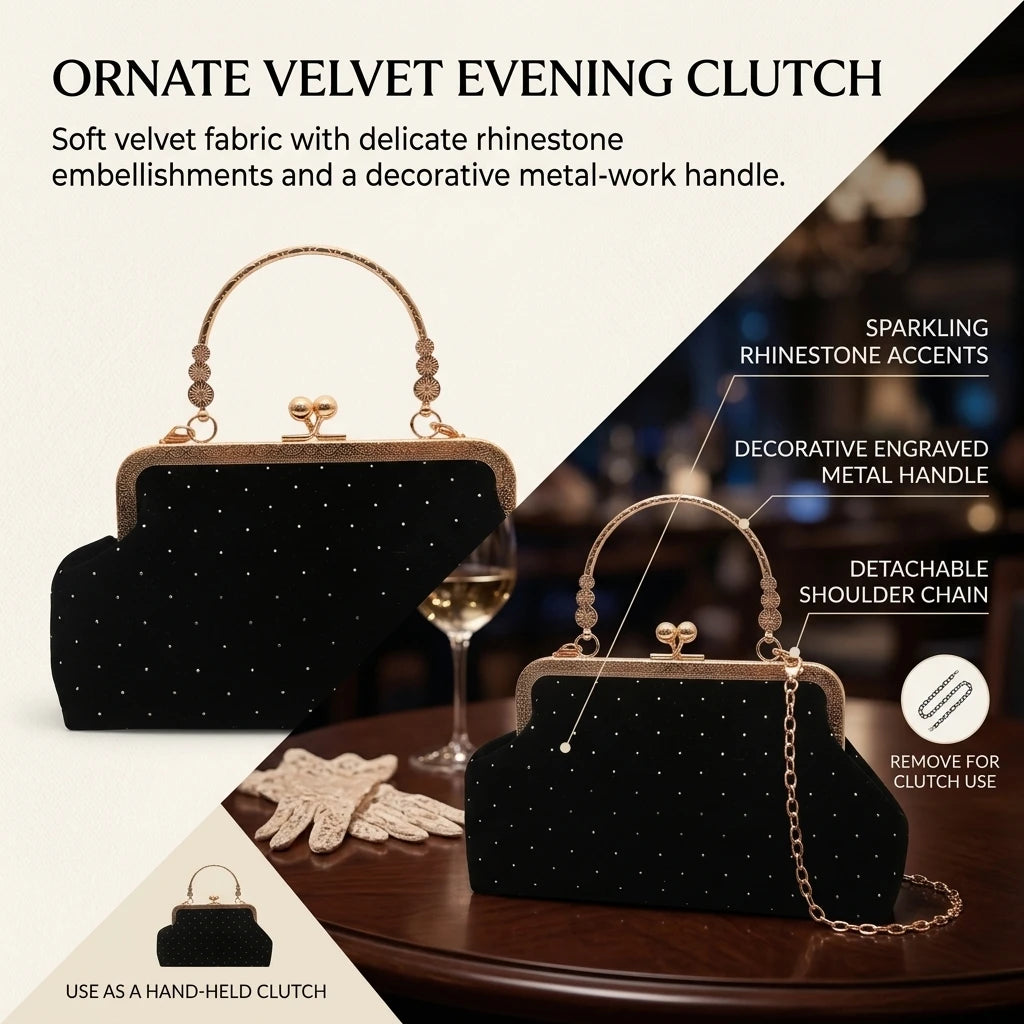 Women's Shell-Clutch Bag Synthetic Leather Chain Strap Shoulder Handbag Peaceful Pleasures Health and Wellness