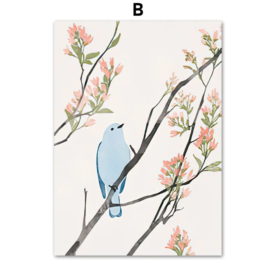 Easter Spring Pastels Minimalist Canvas Wall Art | Nordic Print