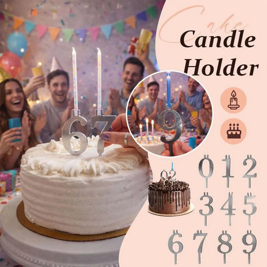 Number Candles 0–9 Birthday Cake Topper | Color Changing Set Birthday Cake Candles Oasis Select