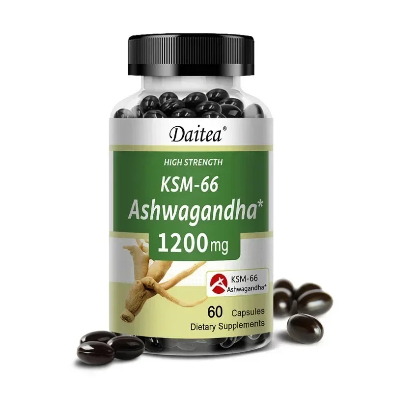 KSM-66 Ashwagandha 1200mg – Stress, Sleep & Mood Support