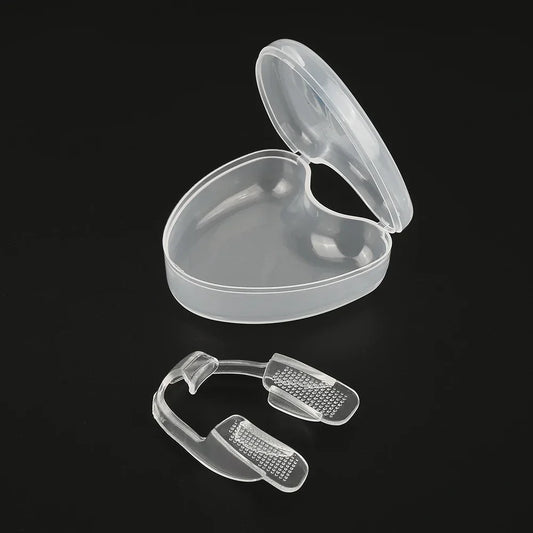Health Oral Care Teeth Brace Mouth Guard Bruxism Splint Night Teeth Tooth Grinding with Case Sleeping Aid Tool Health Care Peaceful Pleasures Health and Wellness 01