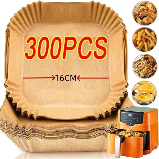 Disposable Air Fryer Parchment Liners – Non-Stick Baking Mats Air Fryer Liners Oasis Select