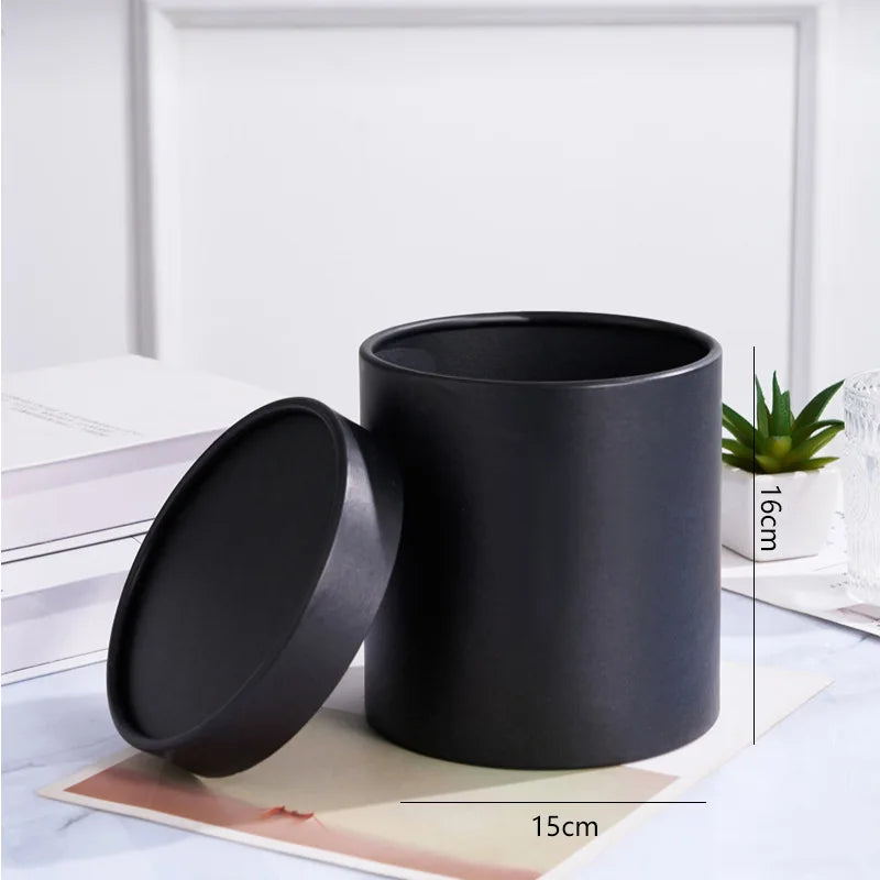 Round Flower Gift Box | Paperboard Packaging Bucket S & M