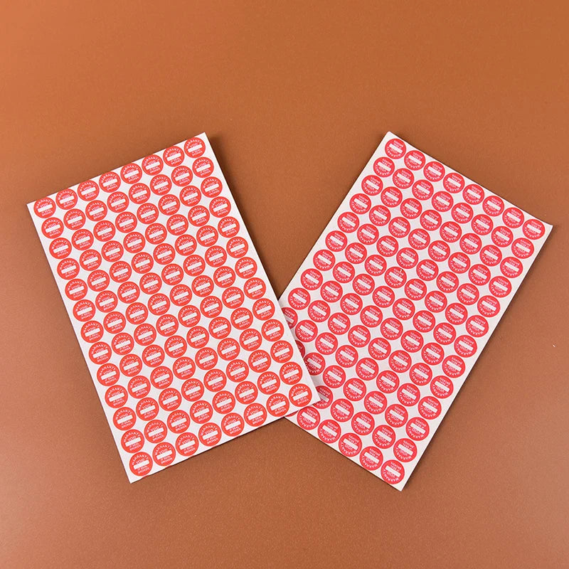 208-Pack VOID Warranty Seal Stickers – 10mm Fragile Labels