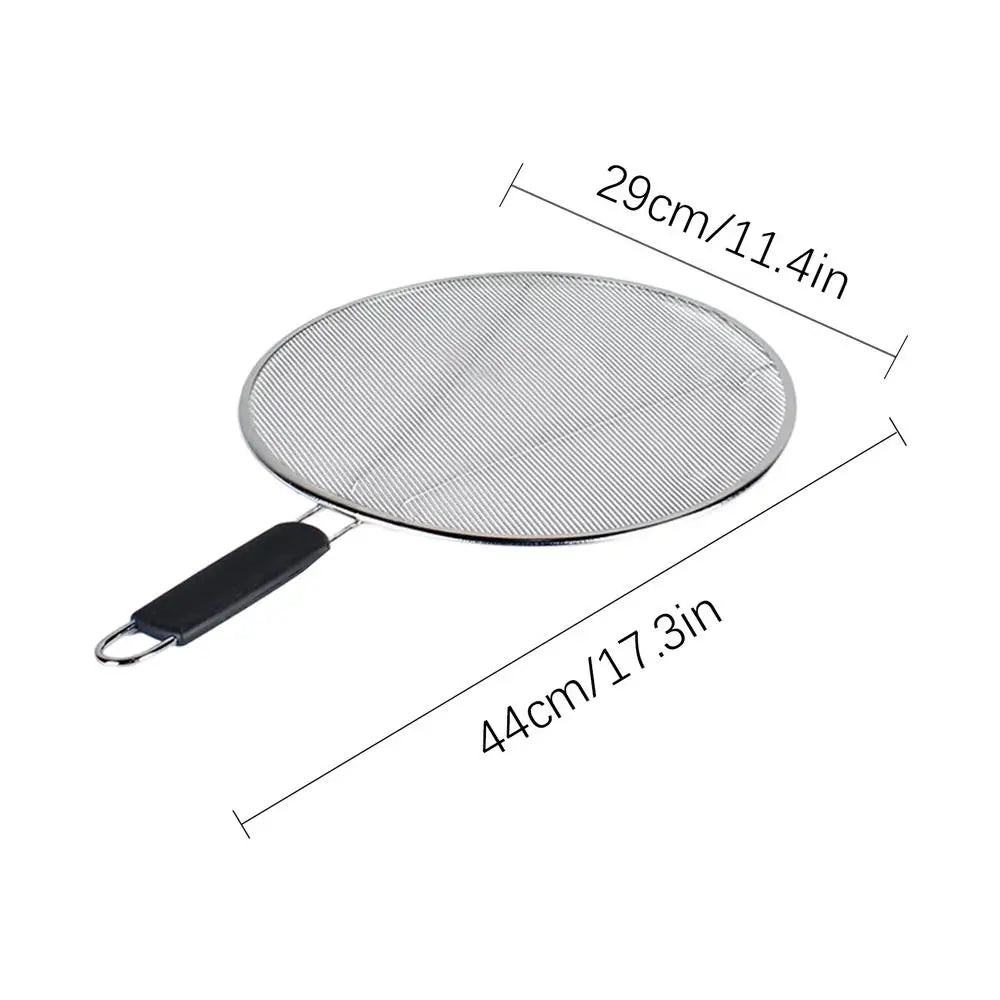 Stainless Steel Fine Mesh Grease Splatter Screen Guard