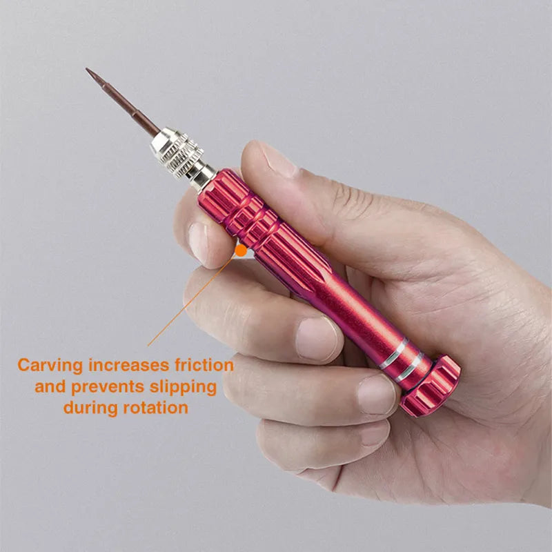 5-in-1 Precision Screwdriver Set – Phone, Watch & Glasses Repair Precision Screwdriver Set Peaceful Pleasures Health and Wellness