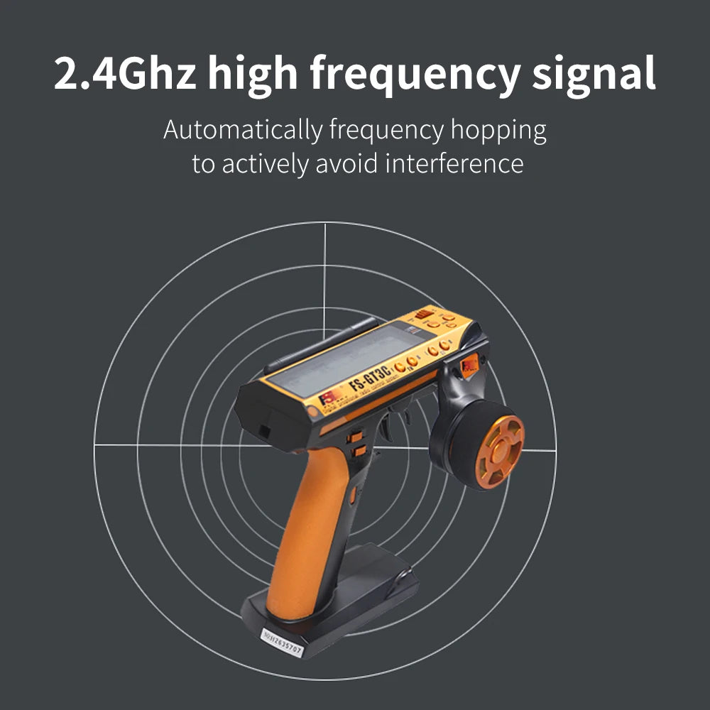 Flysky FS-GT3C 2.4GHz 3CH RC Transmitter & FS-GR3E Receiver