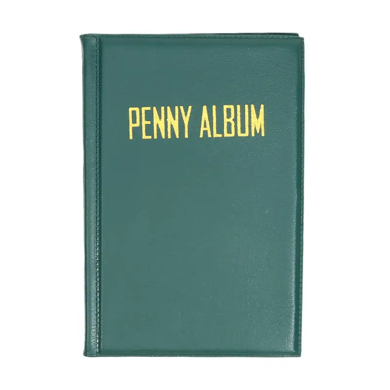 Coins Storage Album Coins Collection Book 108 Pockets Transparent PVC Multi-purpose Stamps Commemoration Home Supplies Peaceful Pleasures Health and Wellness Green