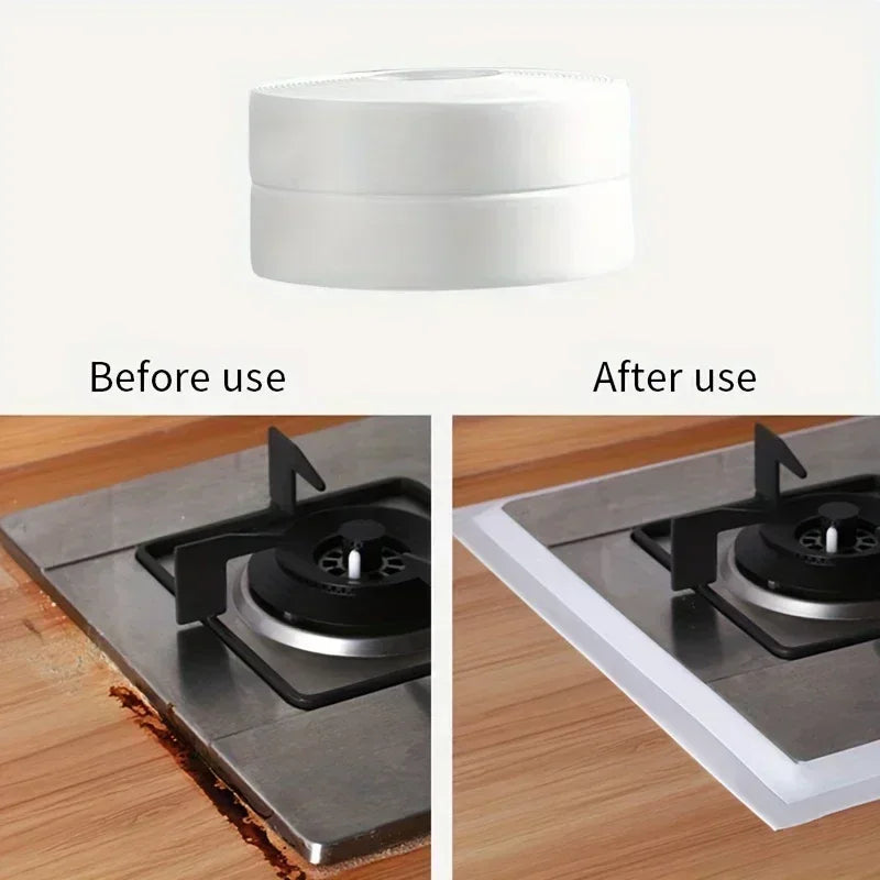 PVC Waterproof Self-Adhesive Caulk Sealing Tape – Kitchen & Bath