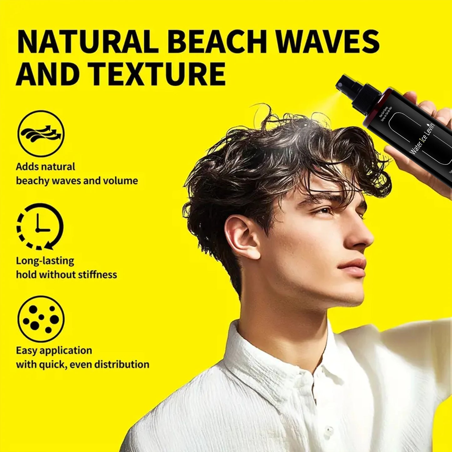 Beach Wave Spray – Kelp & Magnesium Sulfate Hair Texturizer