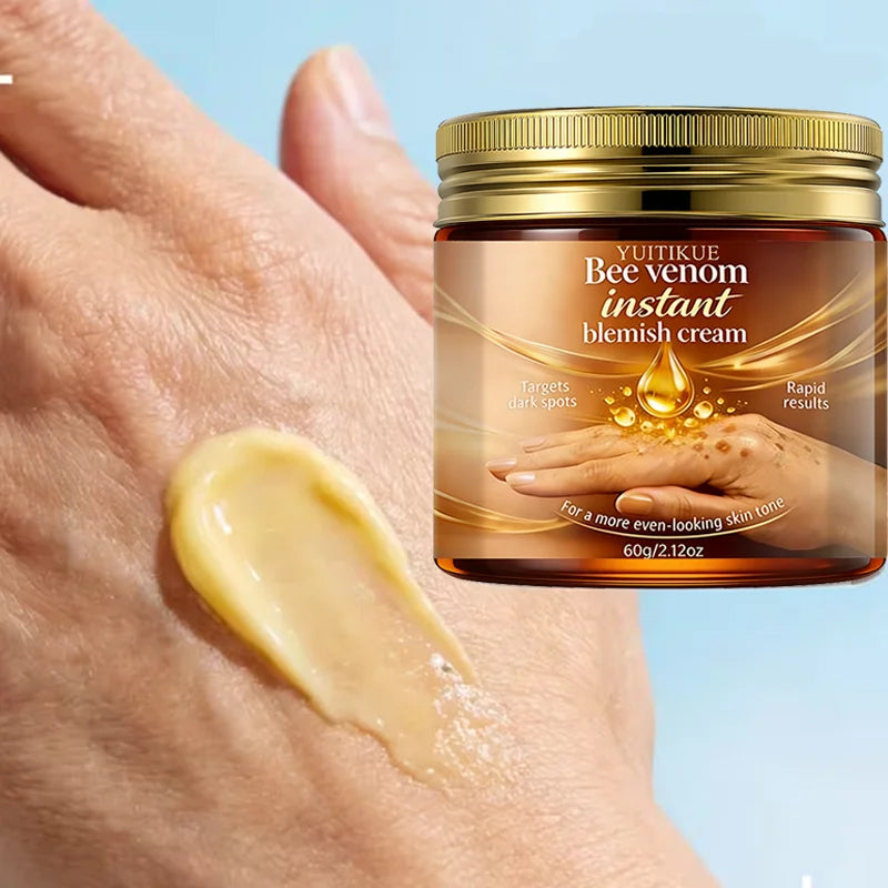 YUITIKUE Bee Venom Blemish Cream – Dark Spots & Brightening 60g Blemish Brightening Cream Peaceful Pleasures Health and Wellness