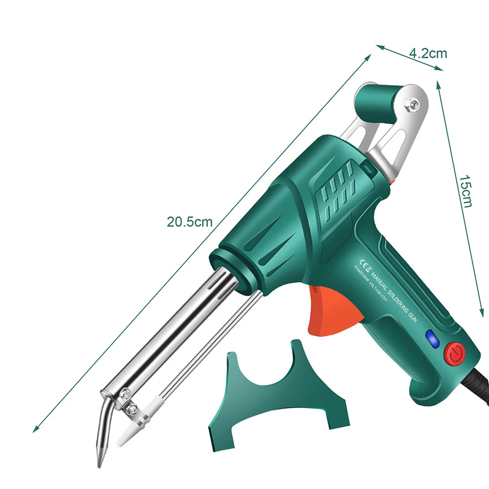 Electric Soldering Iron Gun Machine Internal Heating Soldering Iron Automatically Send Tin Gun Soldering Welding Repair Tool Peaceful Pleasures Health and Wellness