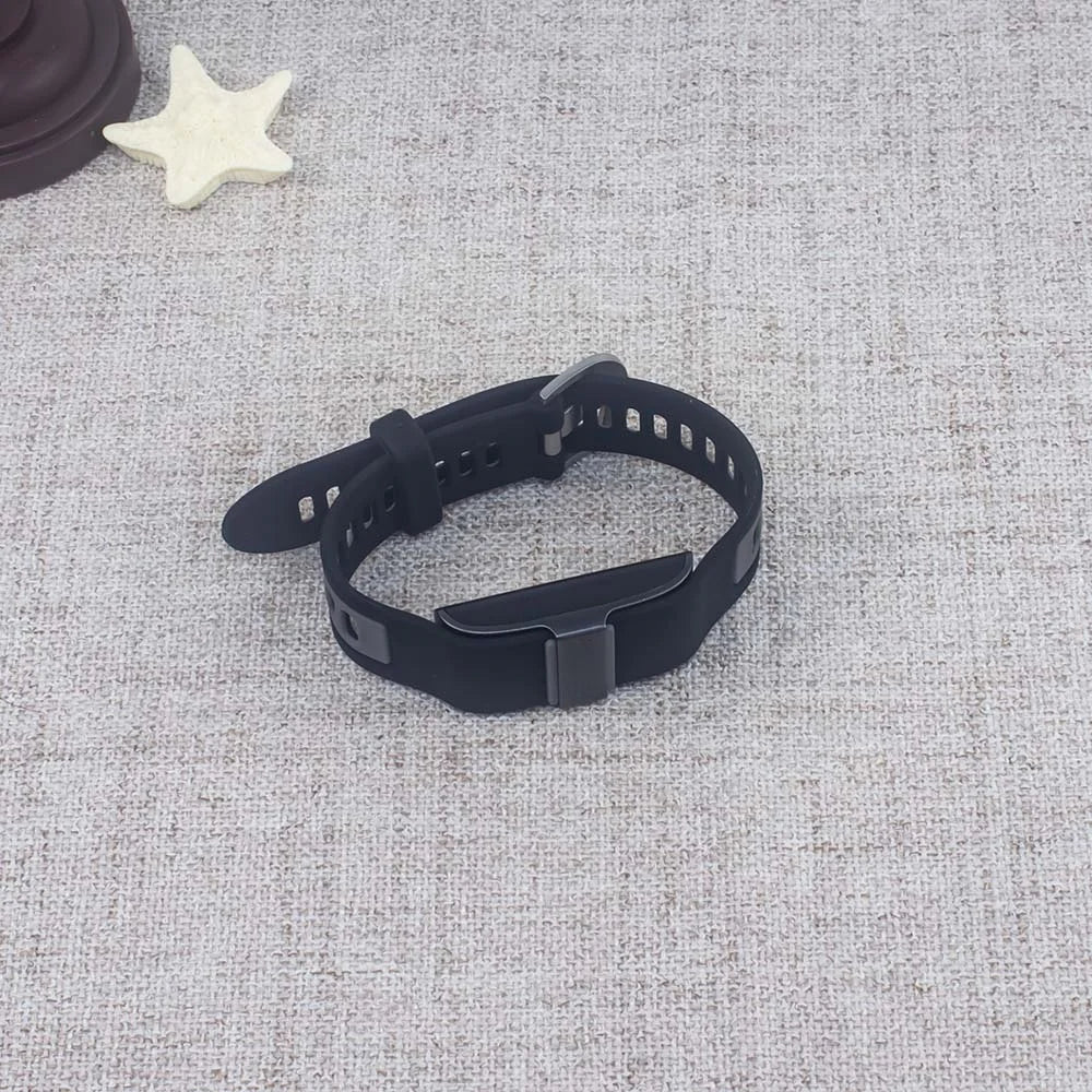 Simple Solid Color Silicone Strap For The Hume Band Smart Wristband The Strap Feels Comfortable On Your Wrist Peaceful Pleasures Health and Wellness