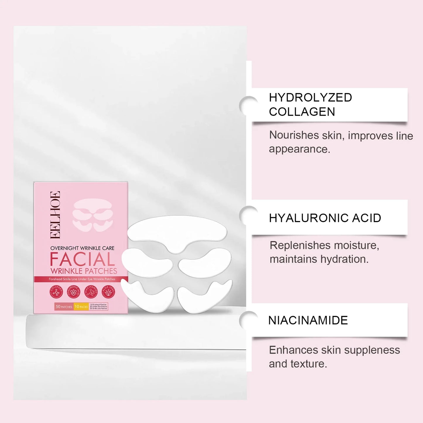 Collagen Care Patch Set – Smooth & Hydrated Facial Skin