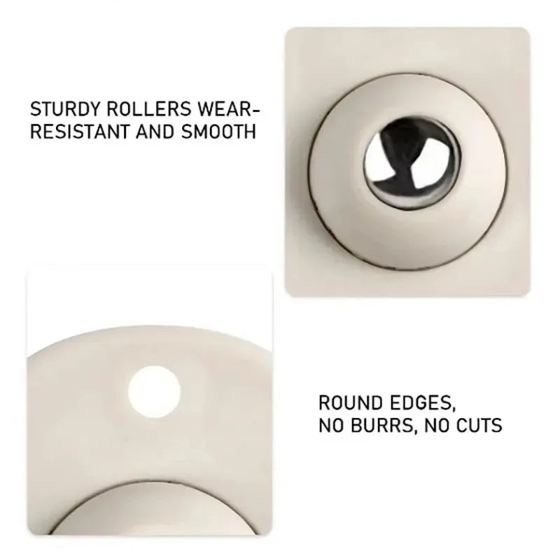 Self-Adhesive Mini Swivel Caster Wheels – Furniture & Storage