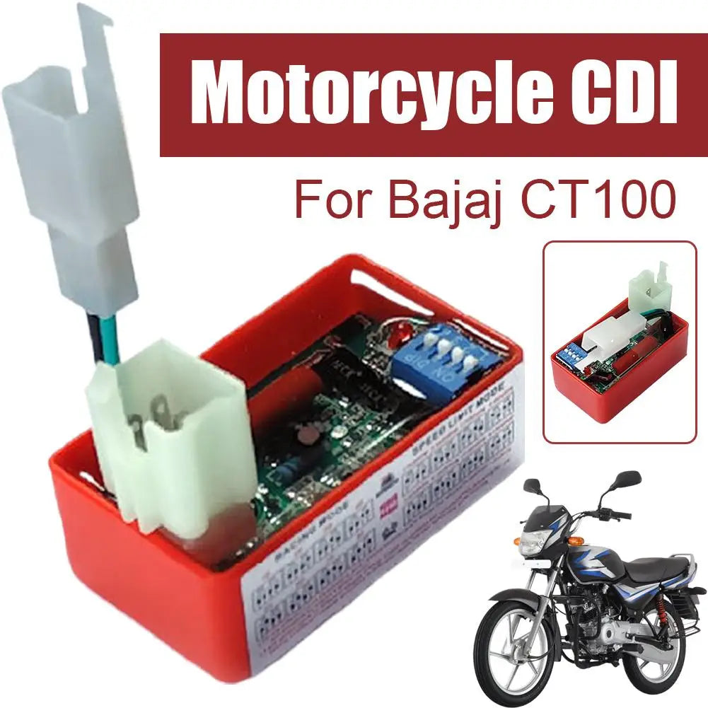 7 Pin CDI Box High Performance Ignition Unit for Bajaj CT100 Motorcycle CDI Box Peaceful Pleasures Health and Wellness