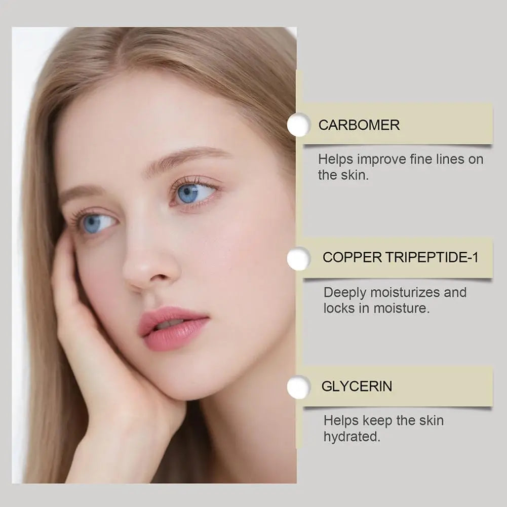 Copper Peptide & Hyaluronic Acid Face Serum – 30ml