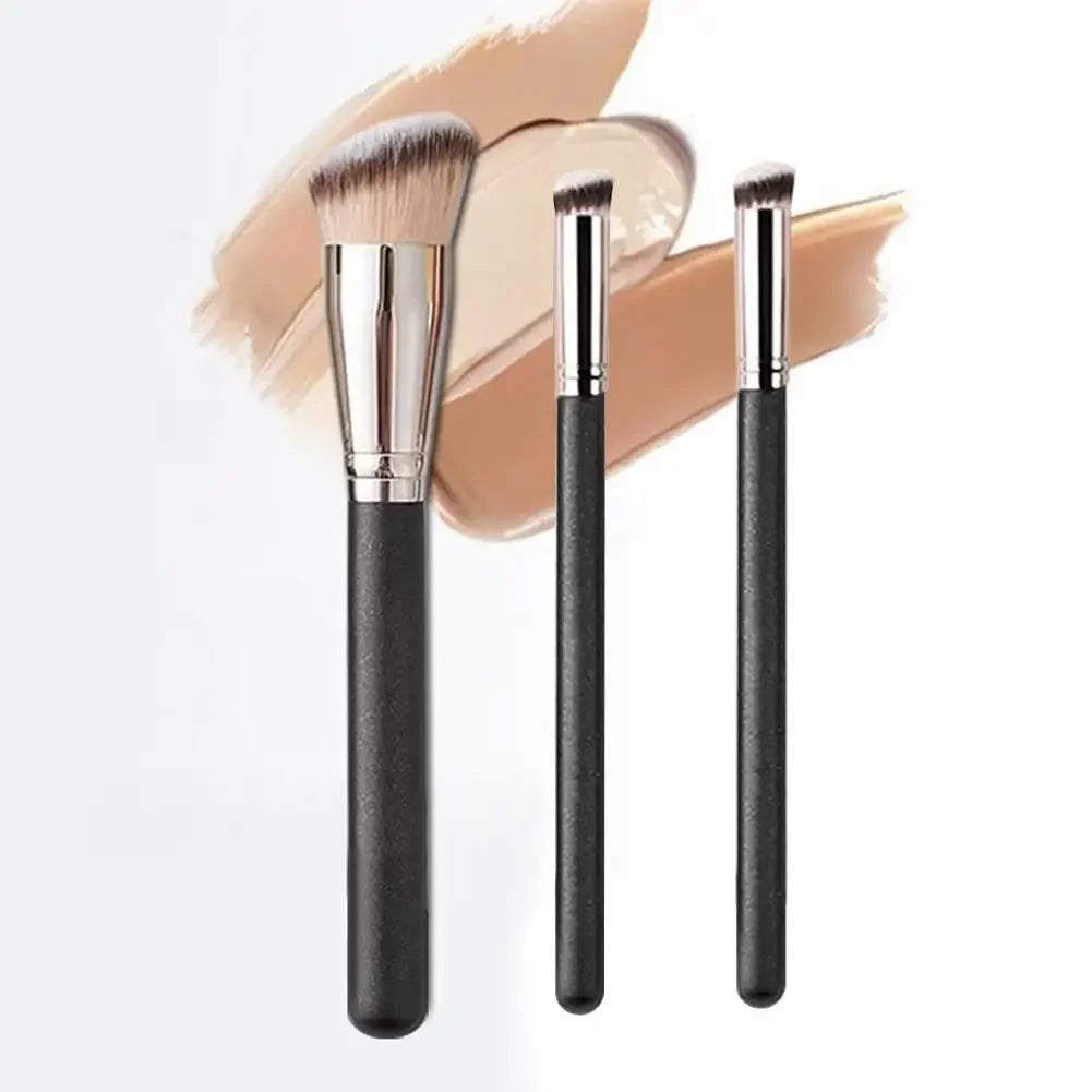 Concealer Brush Under Eye Mini Angled Nose Contour Brush for Concealing Blending Setting Cosmetic Small Makeup Foundation brush Peaceful Pleasures Health and Wellness